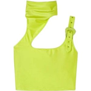 Versace Jeans Couture, Dames, Tops, Groen, Maat: XS