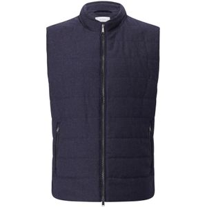 Eton, Heren, Jassen, Blauw, Maat: L Wol,