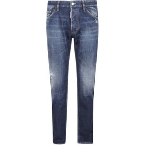 Dsquared2, Heren, Jeans, Blauw, Maat: XL