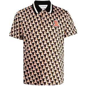 Lanvin, Heren, Tops, Bruin, Maat: XS Katoen,