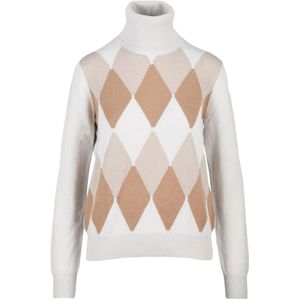 Ballantyne, Dames, Truien, Veelkleurig, Maat: S Kasjmier,