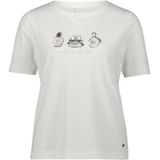 Betty & Co - Casual Shirt - Wit - Dames - Geplaatste Print