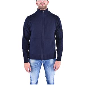 C.p. Company, Heren, Truien, Blauw, Maat: XL Wol,