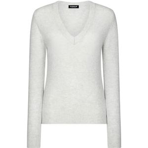 Dondup, Dames, Truien, Grijs, Maat: XS Katoen,