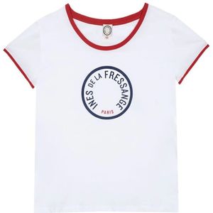 Ines de la Fressange Paris, Dames, Tops, Wit, Maat: XS Katoen,