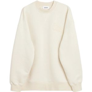 Soulland, unisex, Sweatshirts & Hoodies, Beige, Maat: L/Xl Katoen,