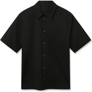 Axel Arigato, Heren, Overhemden, Zwart, Maat: XS Katoen,