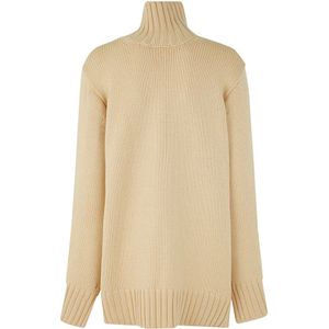 Jil Sander, Dames, Truien, Beige, Maat: XS
