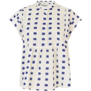 Lollys Laundry, Dames, Blouses & Shirts, Veelkleurig, Maat: 2XL Katoen,