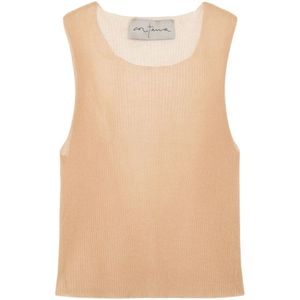 Cortana, Dames, Tops, Oranje, Maat: XS Zijde,