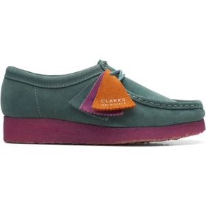 Clarks, Dames, Schoenen, Groen, Maat: 37 EU Leer,