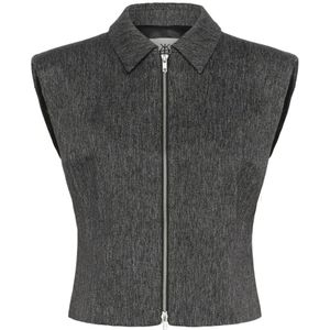 Karen by Simonsen, Dames, Jassen, Grijs, Maat: M