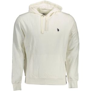 U.s. Polo Assn., Heren, Sweatshirts & Hoodies, Wit, Maat: XL Katoen,
