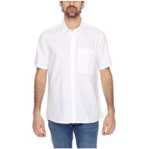 Antony Morato, Heren, Overhemden, Wit, Maat: 3XL