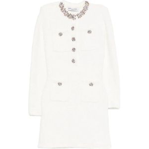 Self Portrait, Dames, Jurken, Wit, Maat: M