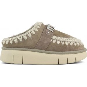 Mou, Dames, Schoenen, Grijs, Maat: 39 EU Wol,