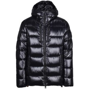 Save The Duck, Heren, Jassen, Zwart, Maat: XL Nylon,