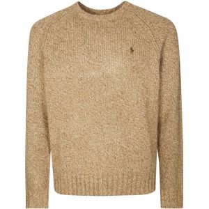 Polo Ralph Lauren - Maglia GC - Gebreide Trui - Beige - Ronde Hals