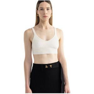 Aeron, Dames, Tops, Wit, Maat: XS Viscose,