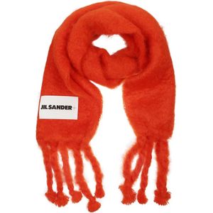 Jil Sander, Heren, Accessoires, Rood, Maat: ONE Size