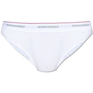 Dsquared2, Dames, Ondergoed, Wit, Maat: L Katoen,