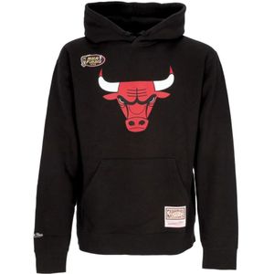 Mitchell & Ness - Hoodie - Chicago Bulls - Zwart - NBA Team Logo
