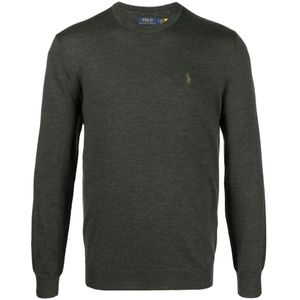 Polo Ralph Lauren, Heren, Truien, Groen, Maat: 2XL Wol,
