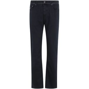 Jacob Cohën, Heren, Jeans, Blauw, Maat: W32