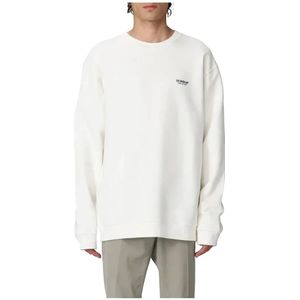 Dondup, Heren, Sweatshirts & Hoodies, Wit, Maat: M