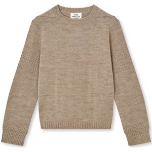 Mads Nørgaard, Dames, Truien, Beige, Maat: L Leer,