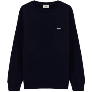 Autry, Heren, Sweatshirts & Hoodies, Blauw, Maat: S Katoen,