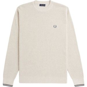 Fred Perry, Heren, Truien, Wit, Maat: XL