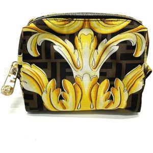 Fendi Vintage, Dames, Pre-owned, Veelkleurig, Maat: ONE Size Nylon,