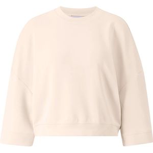 Rich & Royal, Dames, Sweatshirts & Hoodies, Beige, Maat: L Modal,