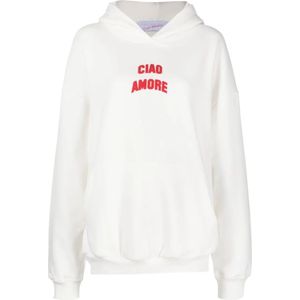 Giada Benincasa, Dames, Sweatshirts & Hoodies, Grijs, Maat: M