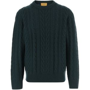 Guest In Residence, Heren, Truien, Groen, Maat: L Kasjmier,