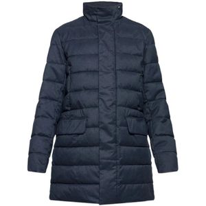Save The Duck, Heren, Mantels, Blauw, Maat: L