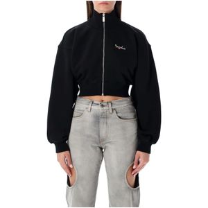 Off White, Dames, Jassen, Zwart, Maat: M Fleece,