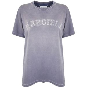 Maison Margiela, Dames, Tops, Paars, Maat: S Denim,