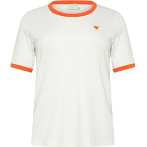 Kaffe Curve, Dames, Tops, Wit, Maat: M