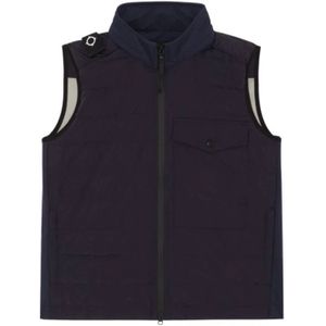 Ma.strum, Heren, Jassen, Blauw, Maat: XL Nylon,