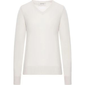 Max Mara, Dames, Truien, Wit, Maat: M