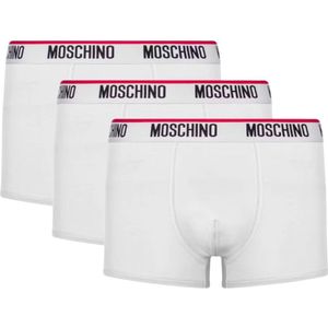 Moschino, Heren, Ondergoed, Wit, Maat: XS Katoen,