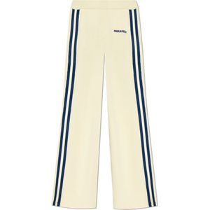 Dsquared2, Heren, Broeken, Beige, Maat: M Wol,