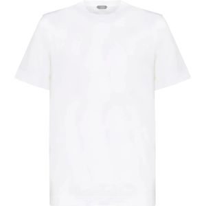 Zanone, Heren, Tops, Wit, Maat: 4XL Katoen,