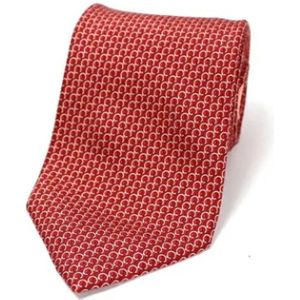 Salvatore Ferragamo Pre-owned, Heren, Pre-owned, Rood, Maat: ONE Size Zijde,