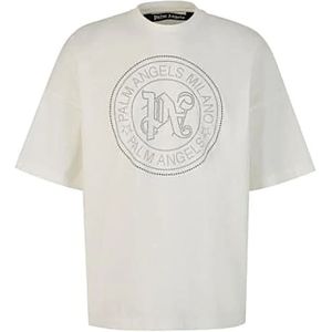 Palm Angels, Heren, Tops, Wit, Maat: M