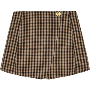 Ganni, Dames, Rokken, Veelkleurig, Maat: S Wol,