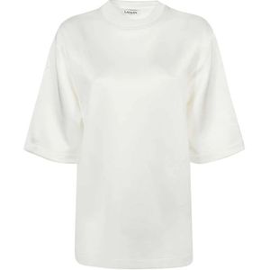 Lanvin, Dames, Tops, Wit, Maat: XS Katoen,