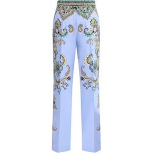 Etro, Dames, Broeken, Veelkleurig, Maat: XS
